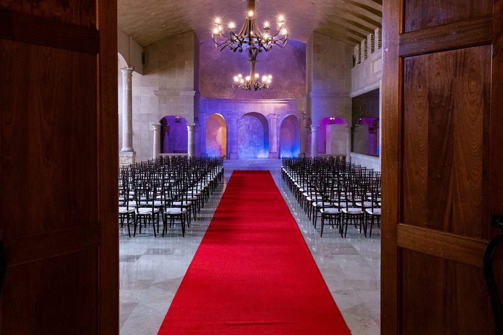 Candela Red Carpet Aisle Runner $250